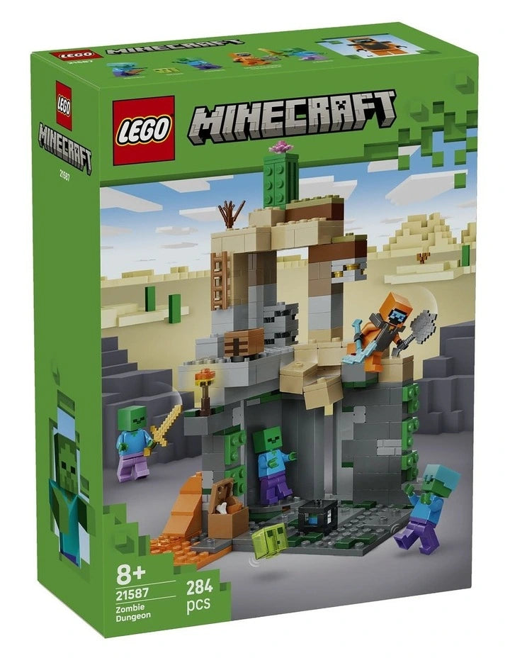Minecraft® - Zombie Dungeon (21587) - Toot Toot Toys