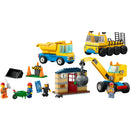 LEGO® City - Construction Trucks and Wrecking Ball Crane (60391)