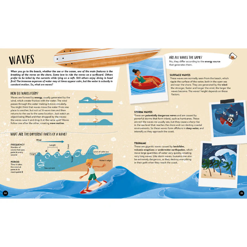 The Ultimate Atlas and Puzzle Set - The Sea (500 pcs)