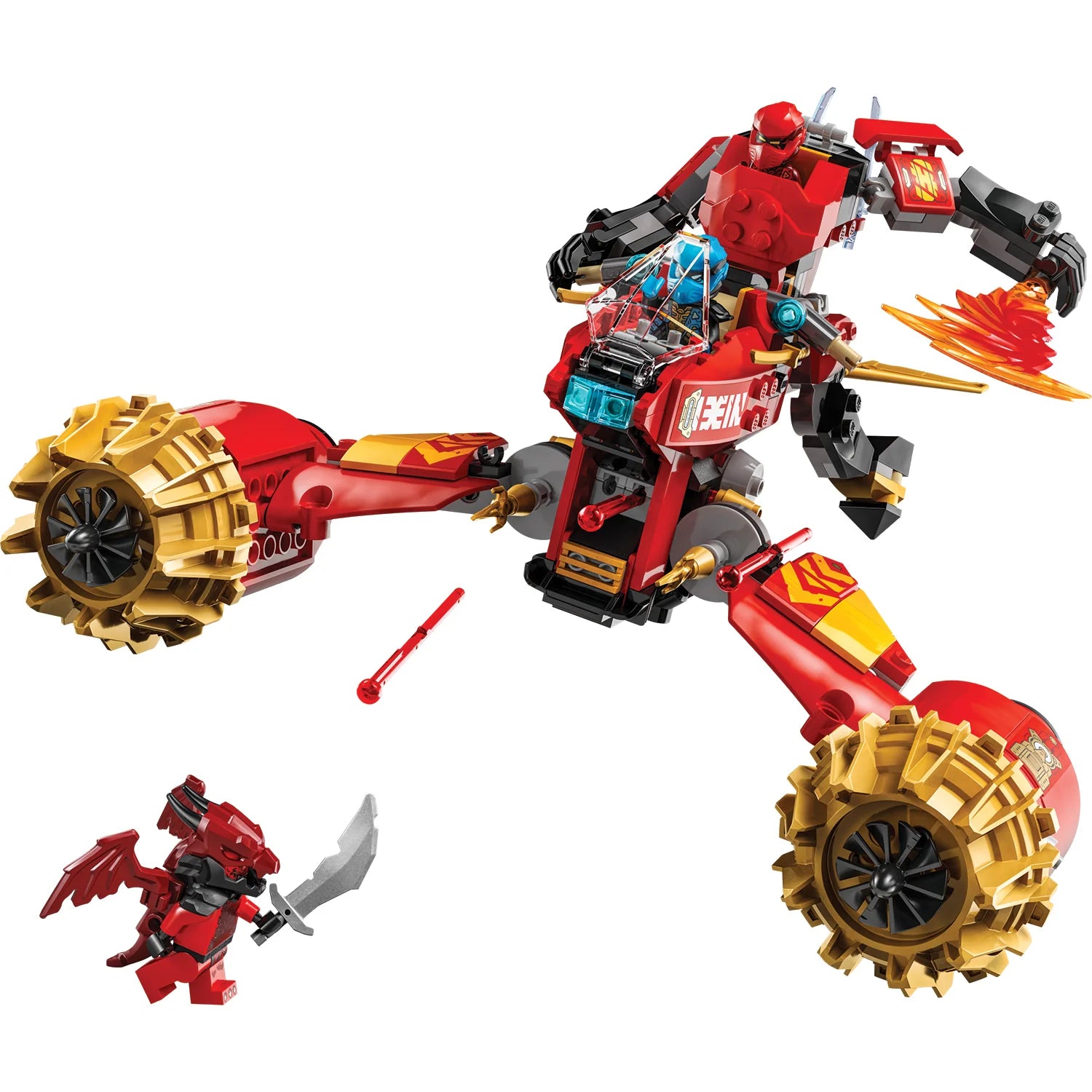 NINJAGO® - Kai's Mech Storm Rider (71830)