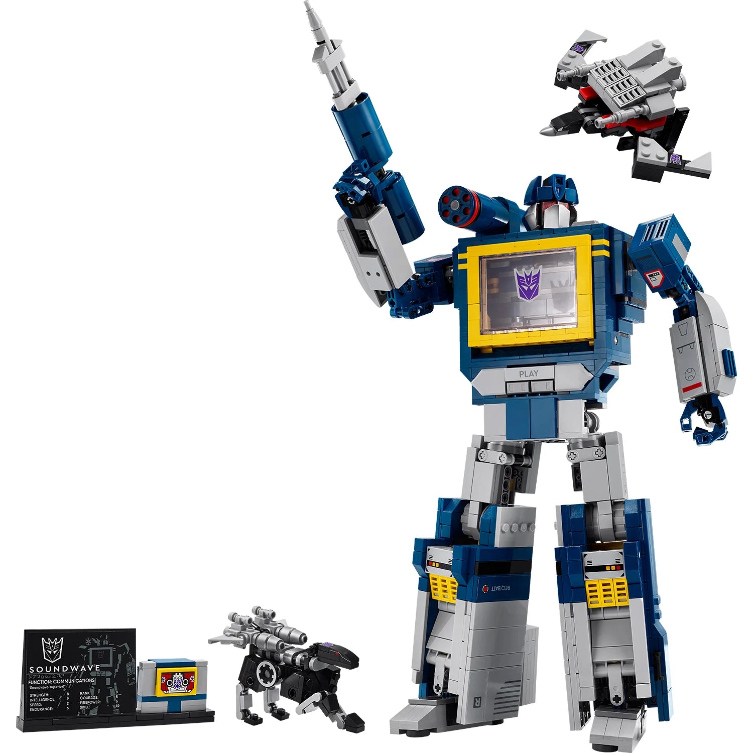 Icons - Transformers: Soundwave (10358)