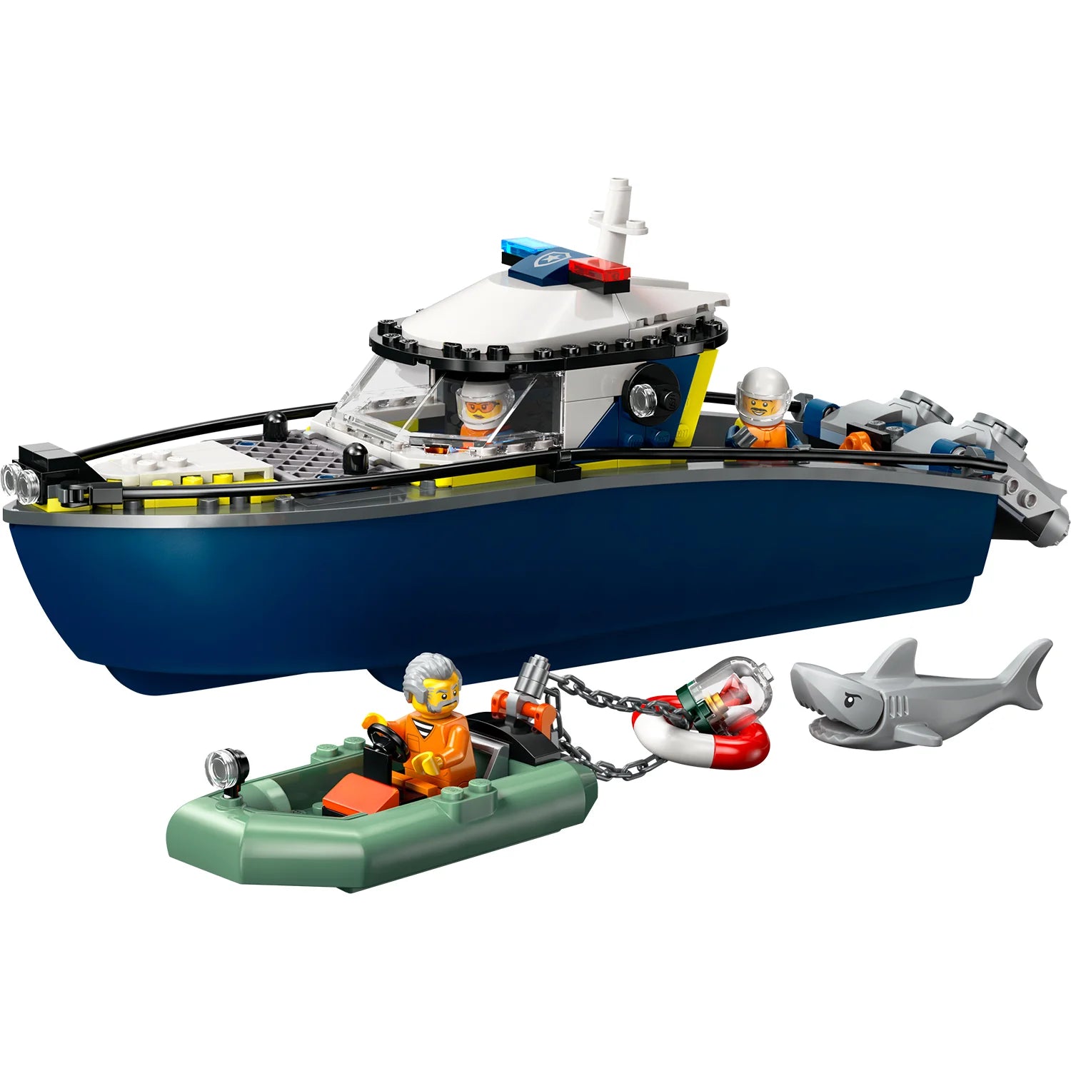 City - Police Boat Chase (60456)