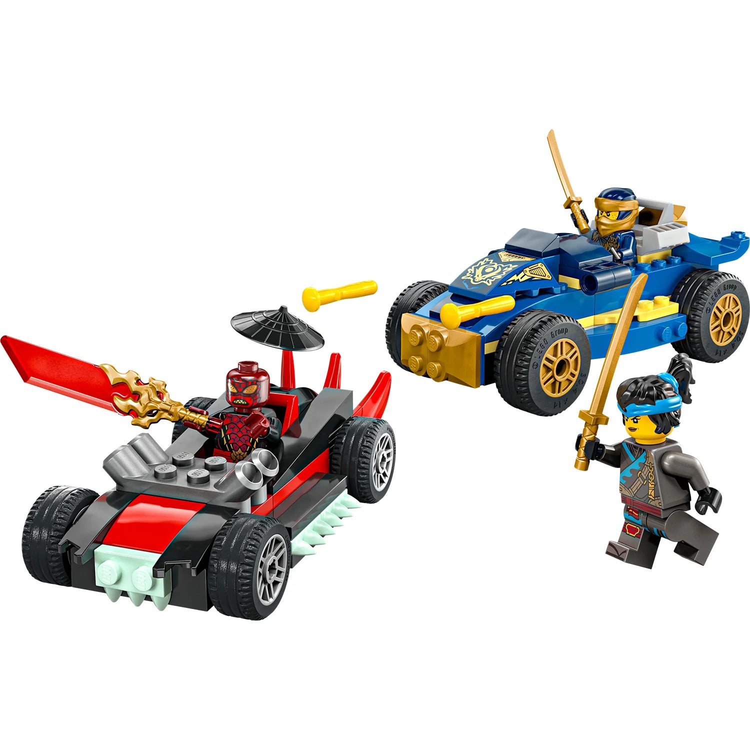 NINJAGO® - Rogue vs. Drix Race Car Duel (71840)