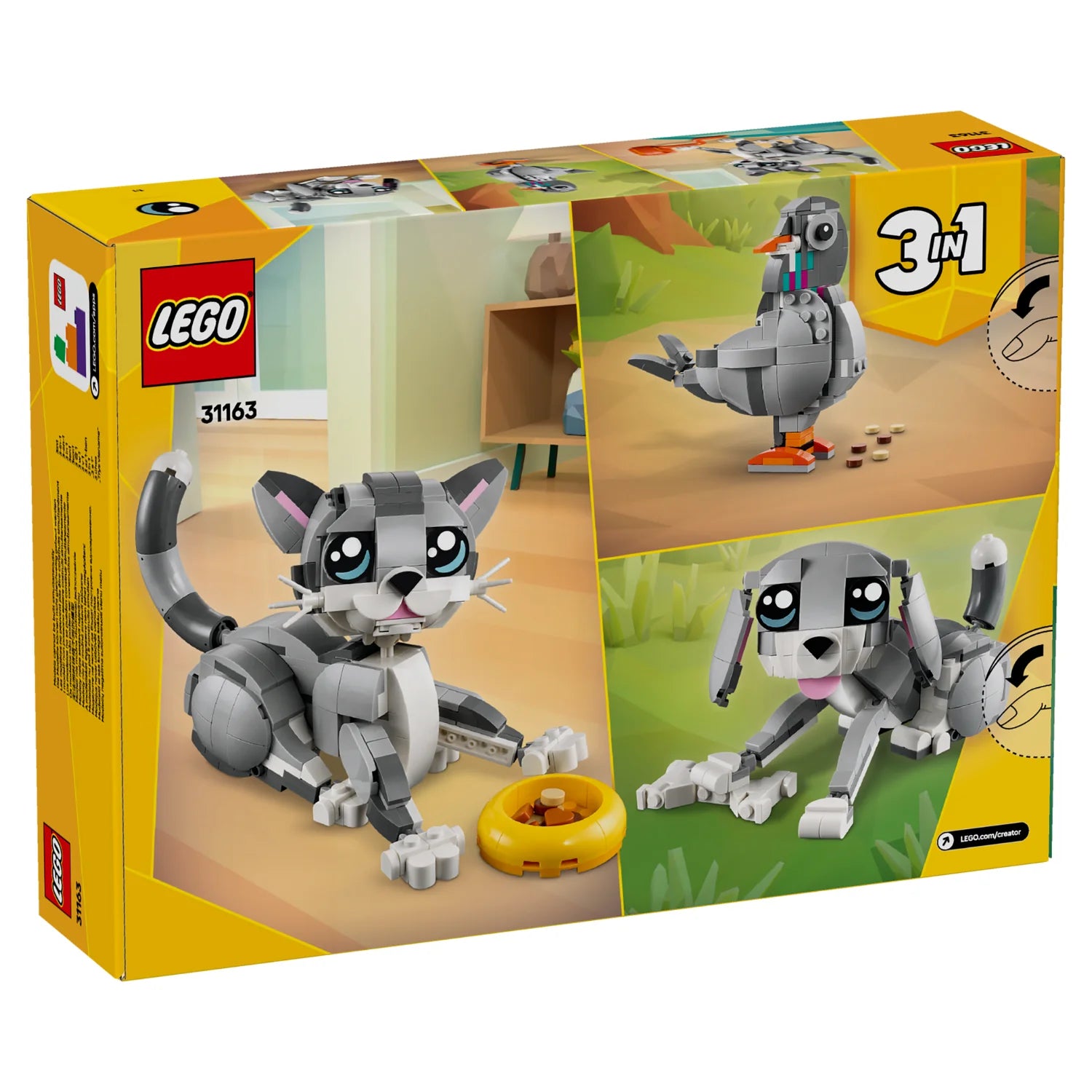 Creator 3-in-1 - Playful Cat (31163)