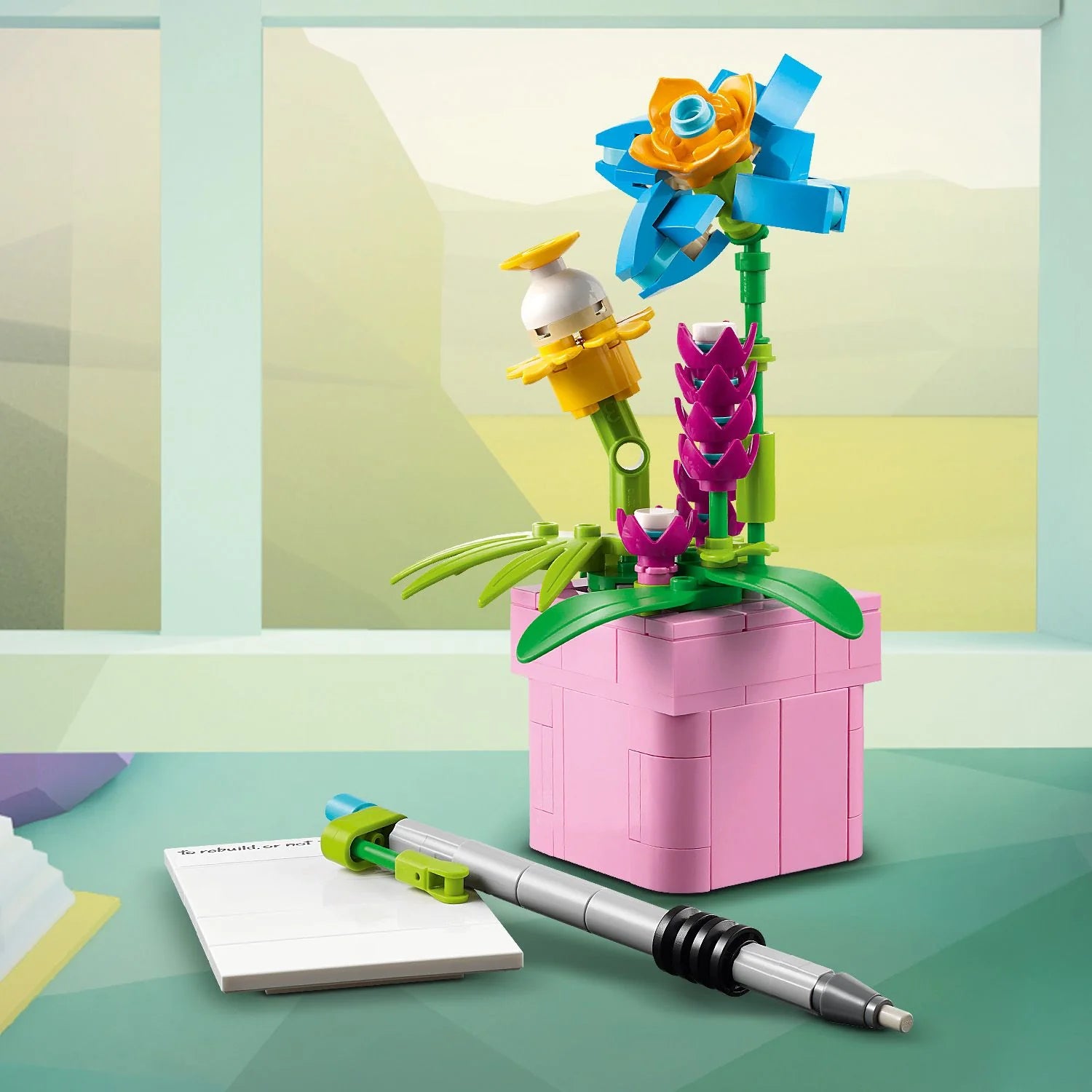 Creator 3-in-1 - Typewriter with Flowers (31169)