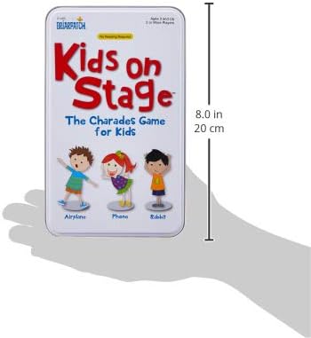 Kids On Stage - The Charades Games for Kids - Tin - Toot Toot Toys