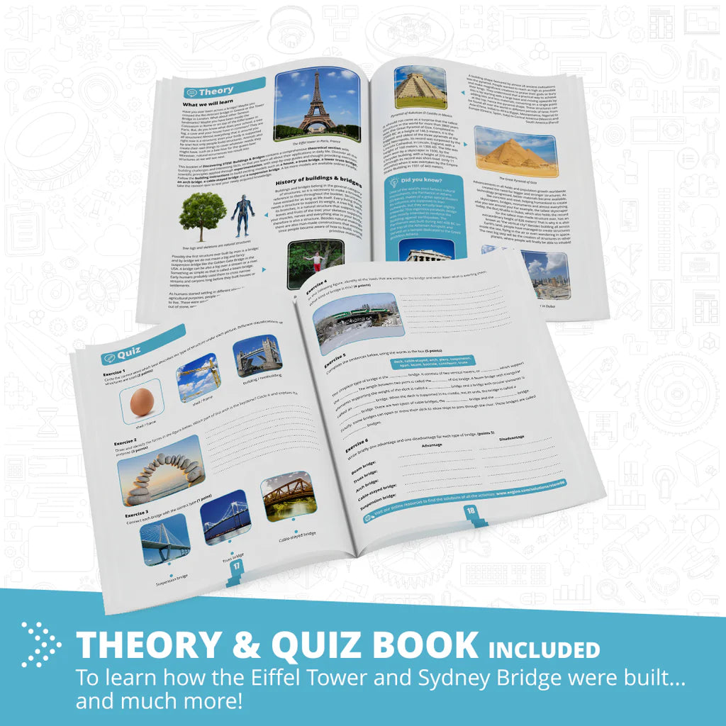 Discovering STEM - Architecture Set - Eiffel Tower and Sydney Harbour Bridge