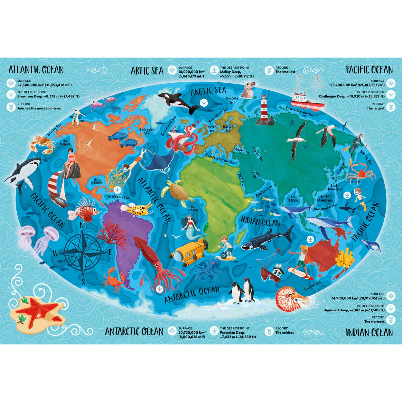 What, How, Why - The Sea Book and Poster