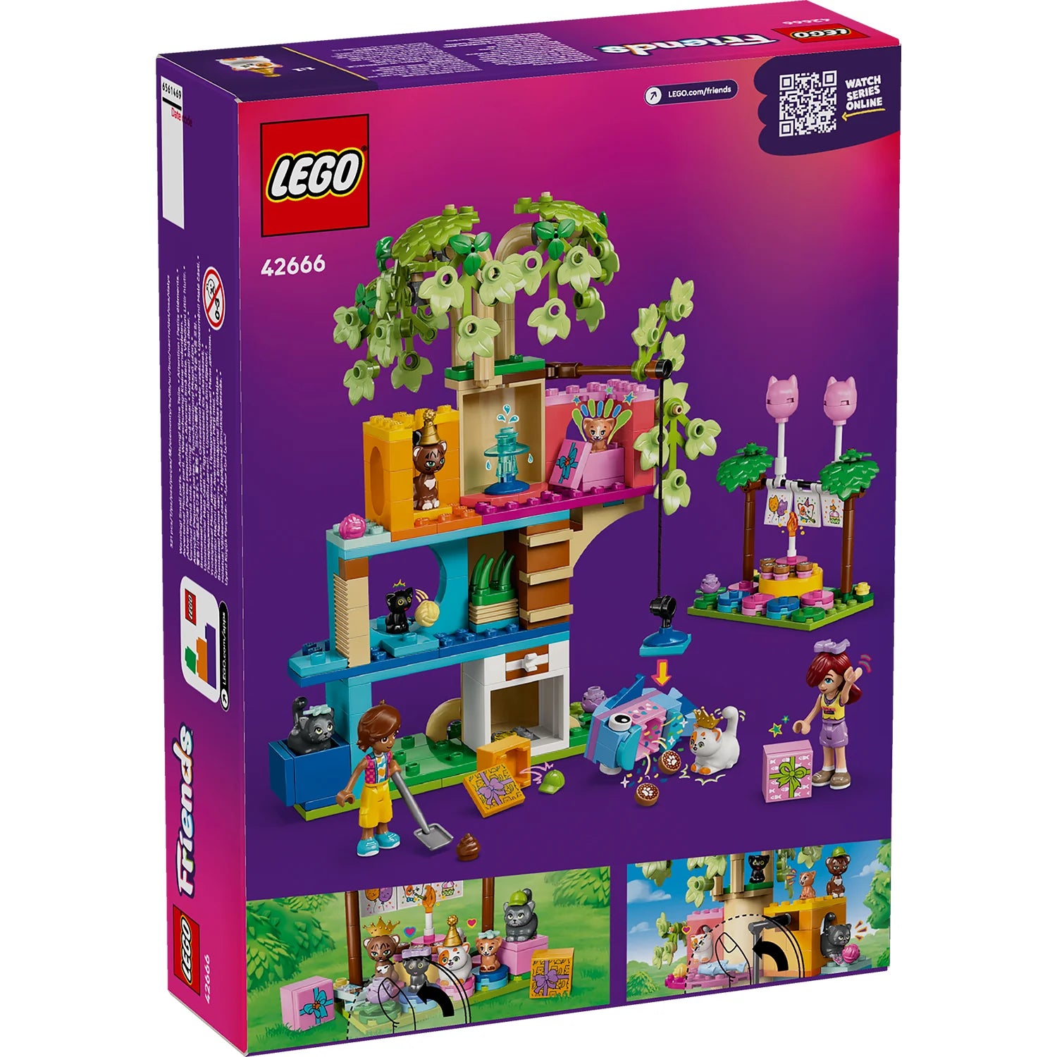 Friends - Cat Birthday Party & Tree House (42666)