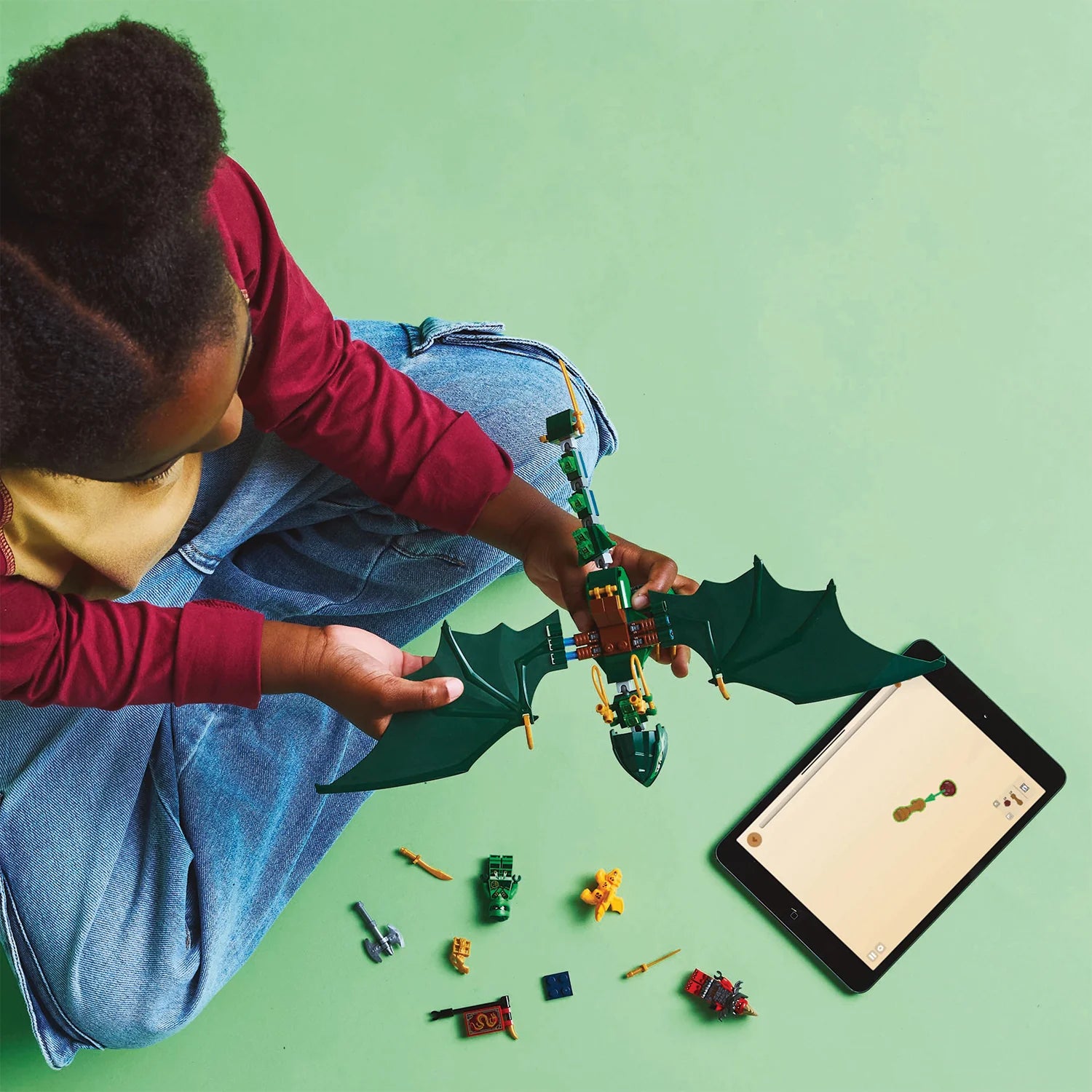 NINJAGO® - Lloyd's Green Forest Dragon (71829)