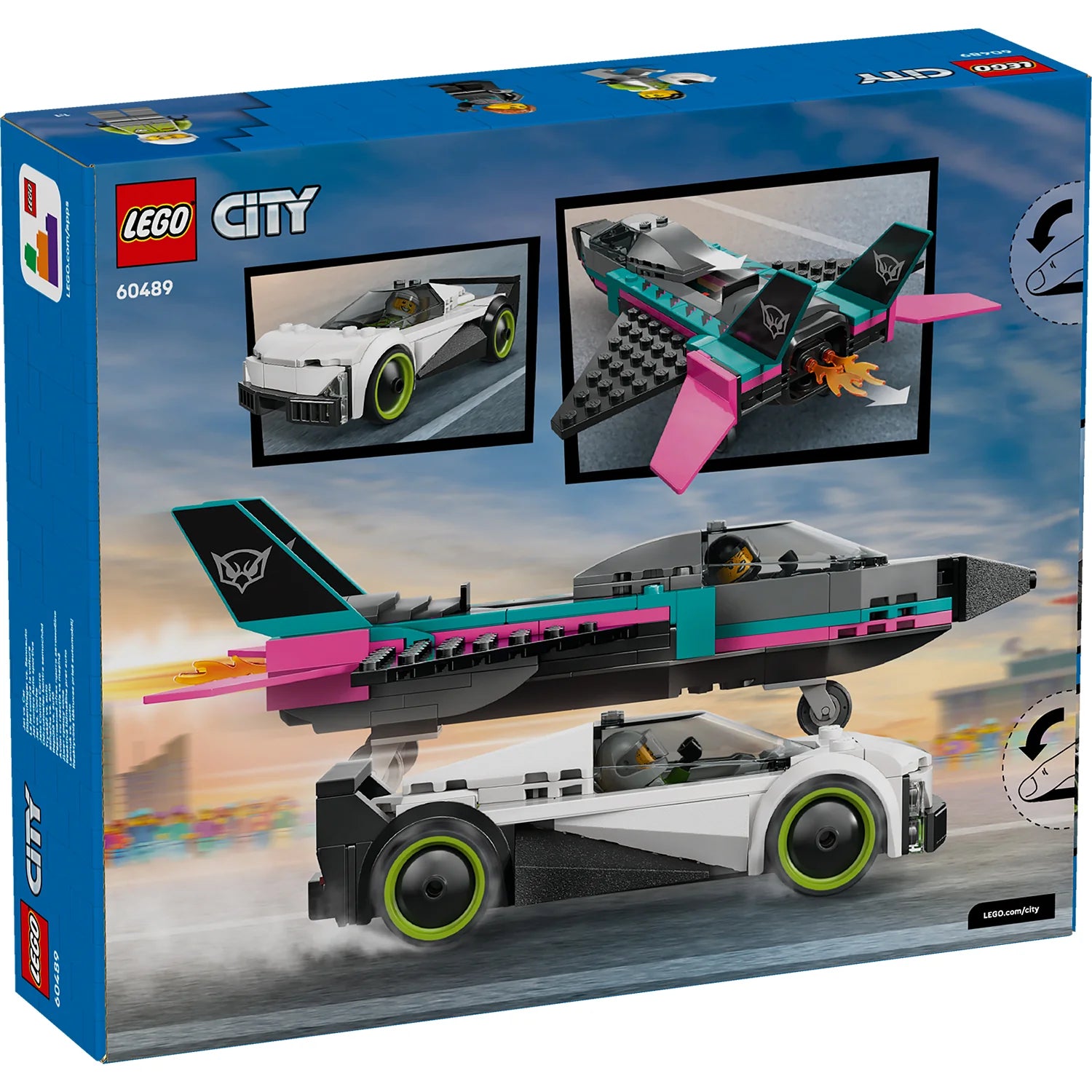 City - Jet vs Car (60489)