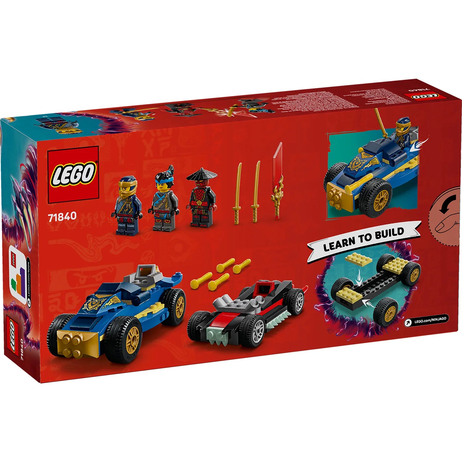 NINJAGO® - Rogue vs. Drix Race Car Duel (71840)