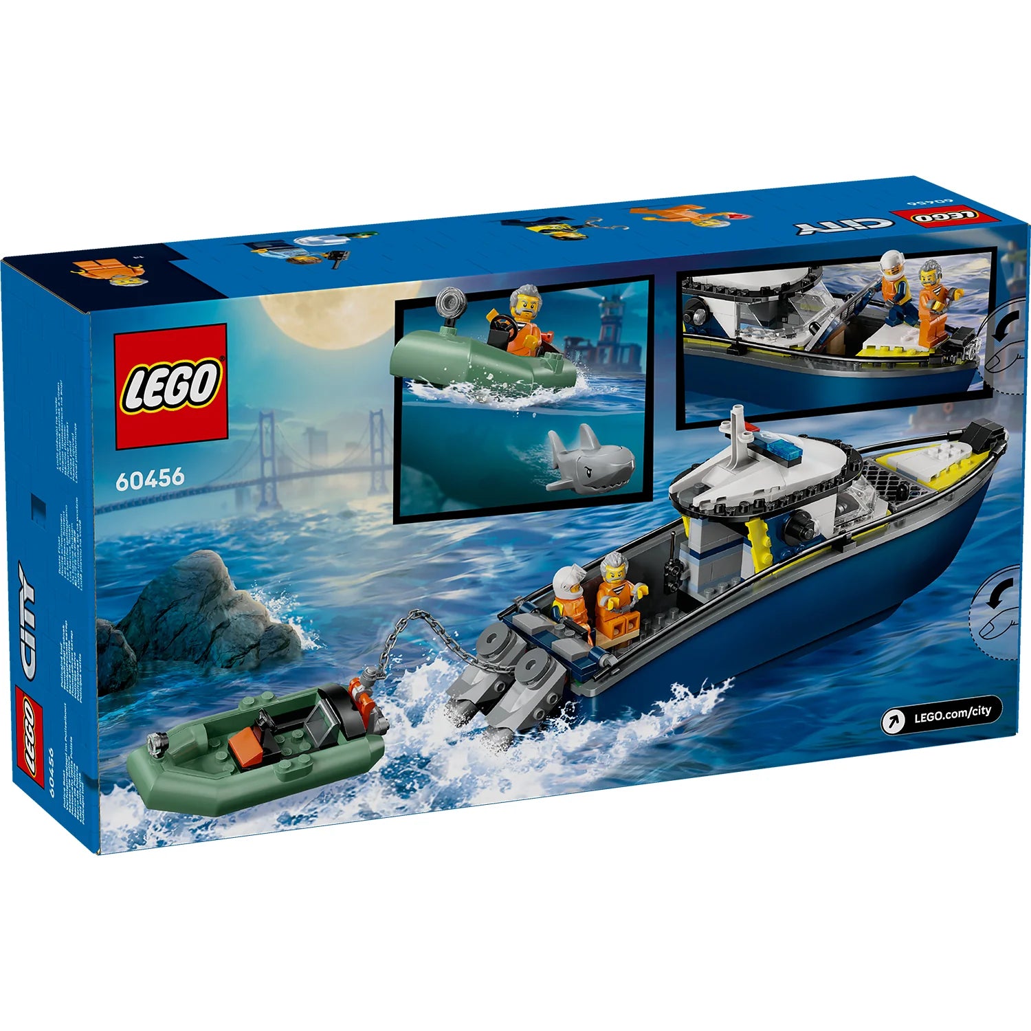 City - Police Boat Chase (60456)