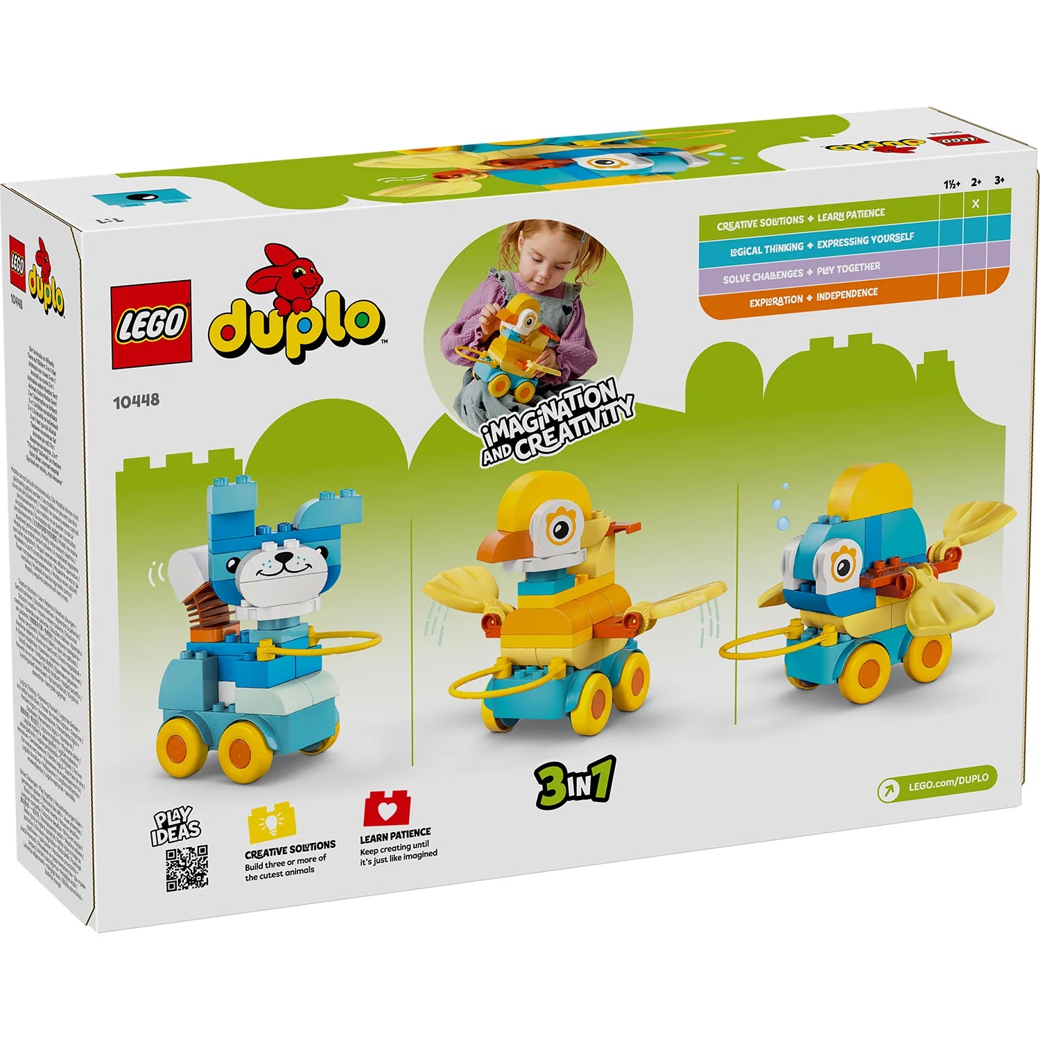 DUPLO® - 3-in-1 Animals on Wheels (10448)