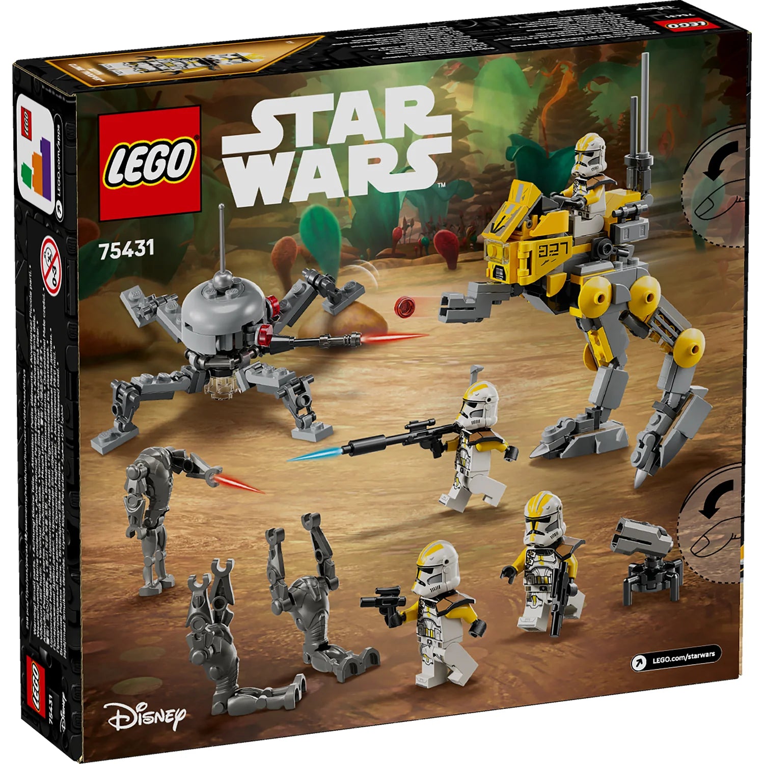 Star Wars™ - 327th Star Corps Clone Troopers™ Battle Pack (75431)