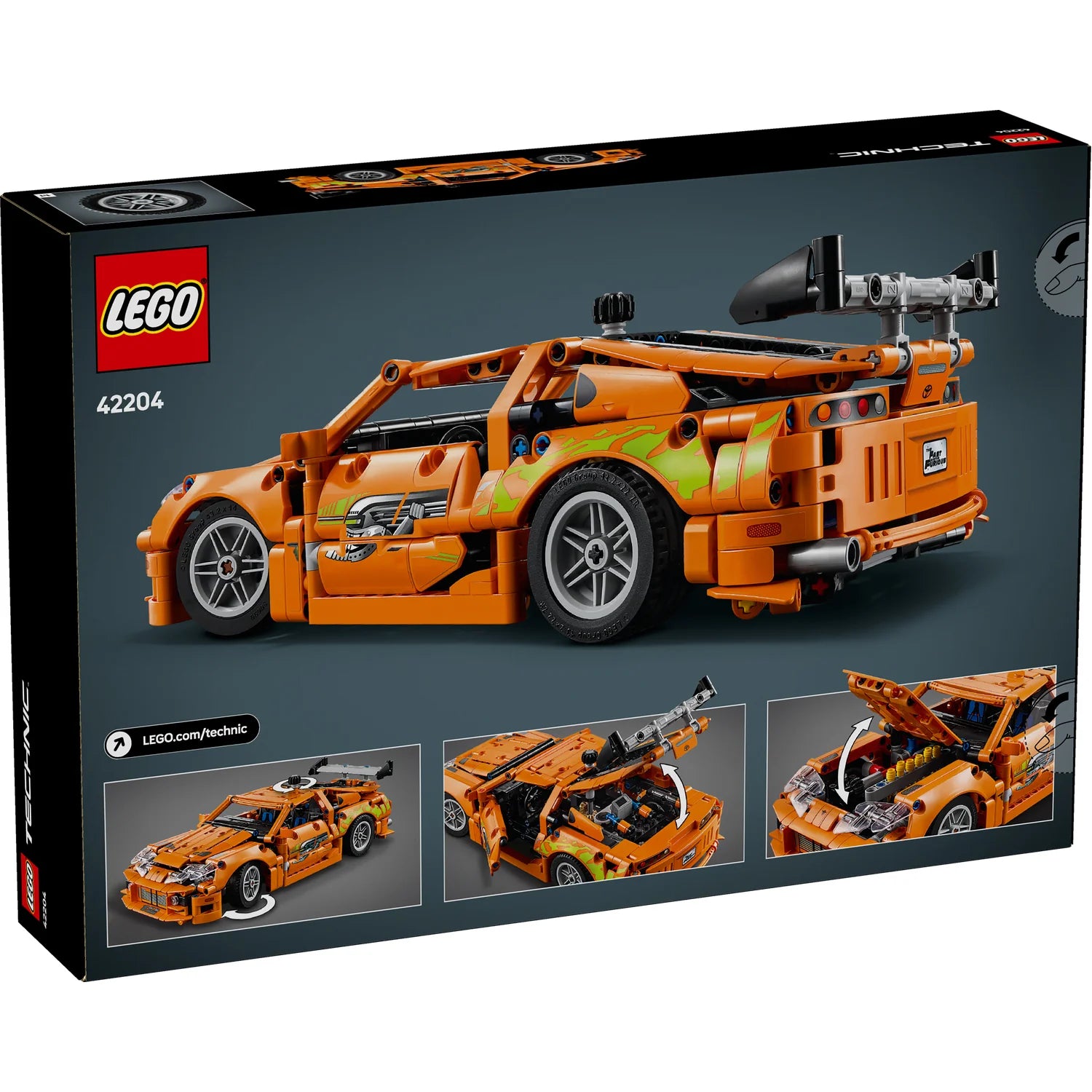 Technic™ - Fast and Furious Toyota Supra MK4 (42204)