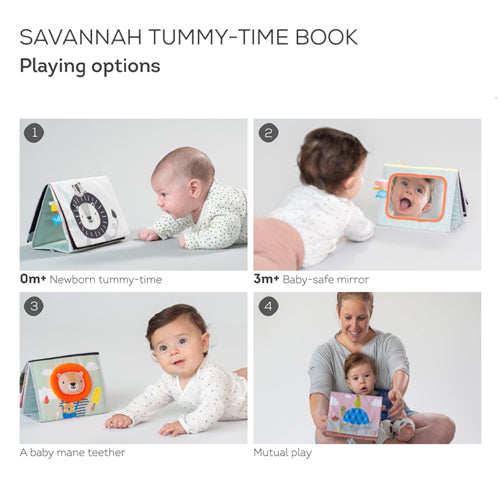 Savannah Tummy Time Book