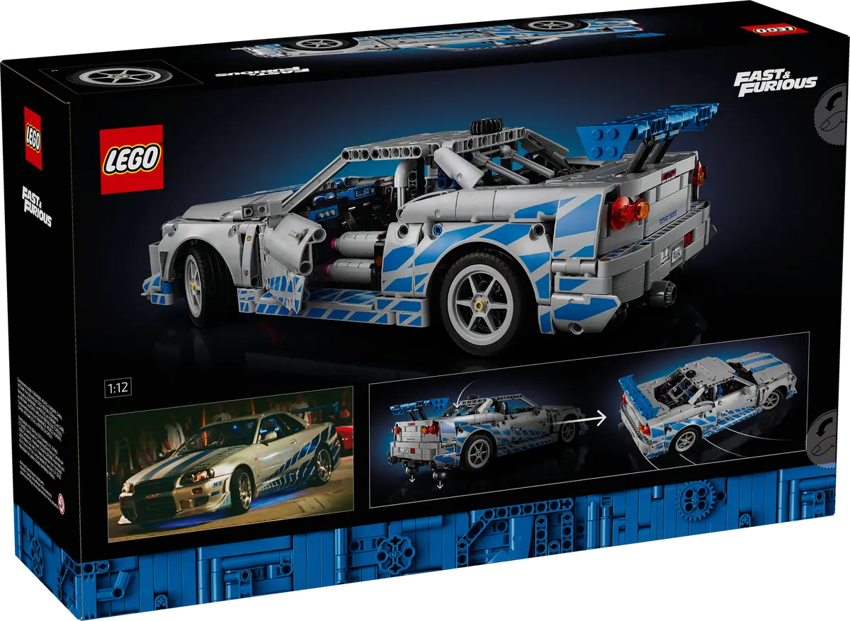 Technic™ - 2 Fast 2 Furious Nissan Skyline GT-R (R34) Car