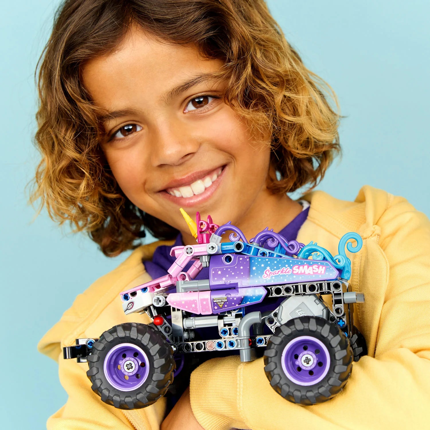 Technic™ - Monster Jam™ Sparkle Smash™ Pull-Back (42220) - Toot Toot Toys