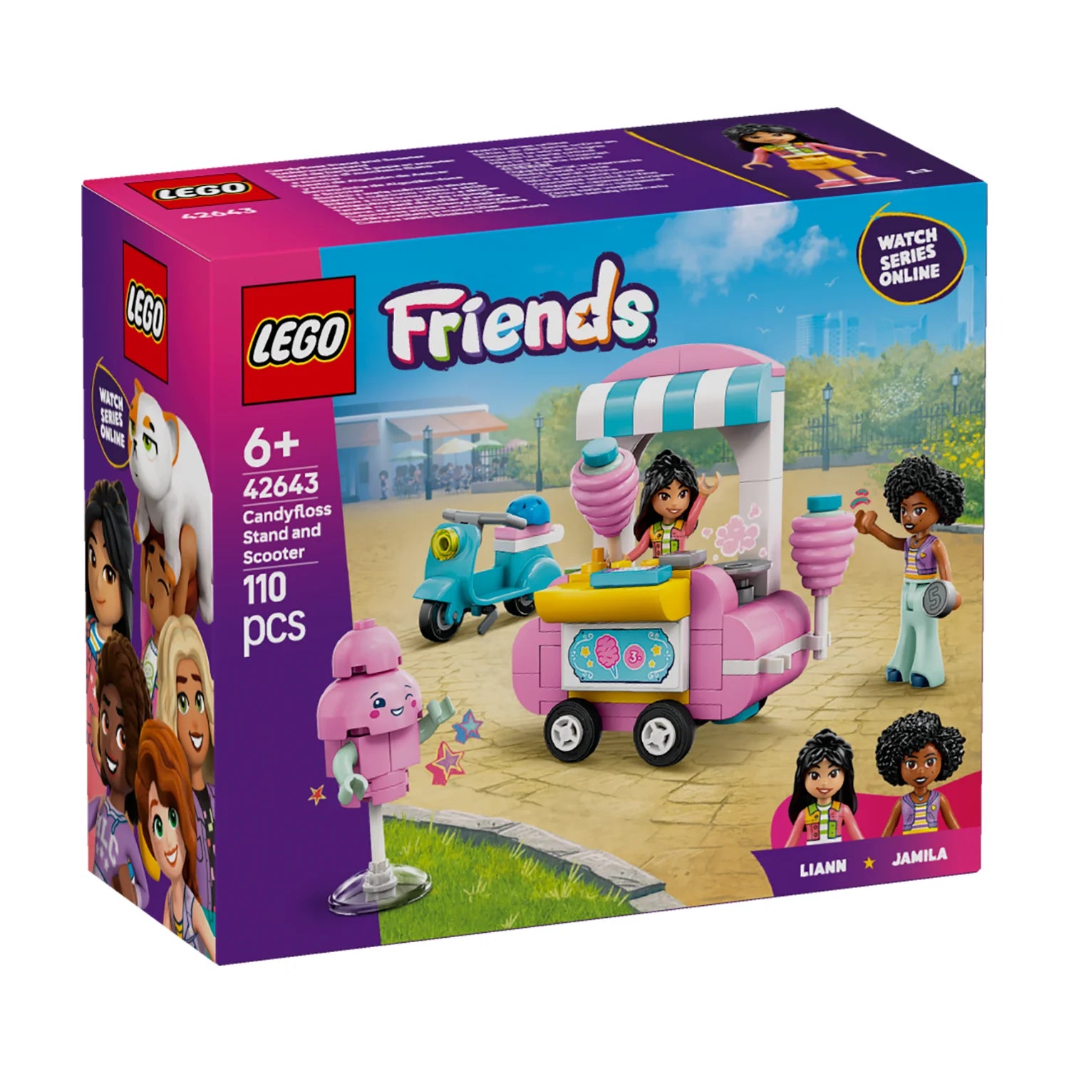 Friends - Cotton Candy Stand and Scooter (42643)