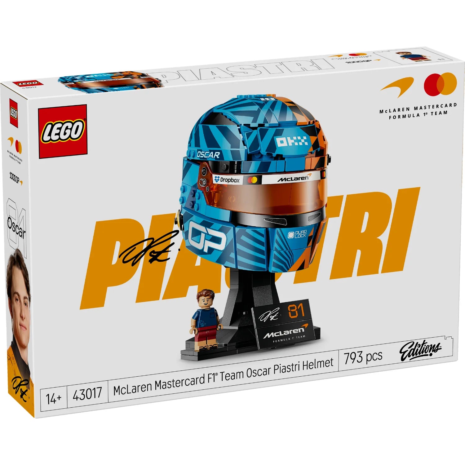 Editions - McLaren Mastercard F1® Team Oscar Piastri Helmet (43017)