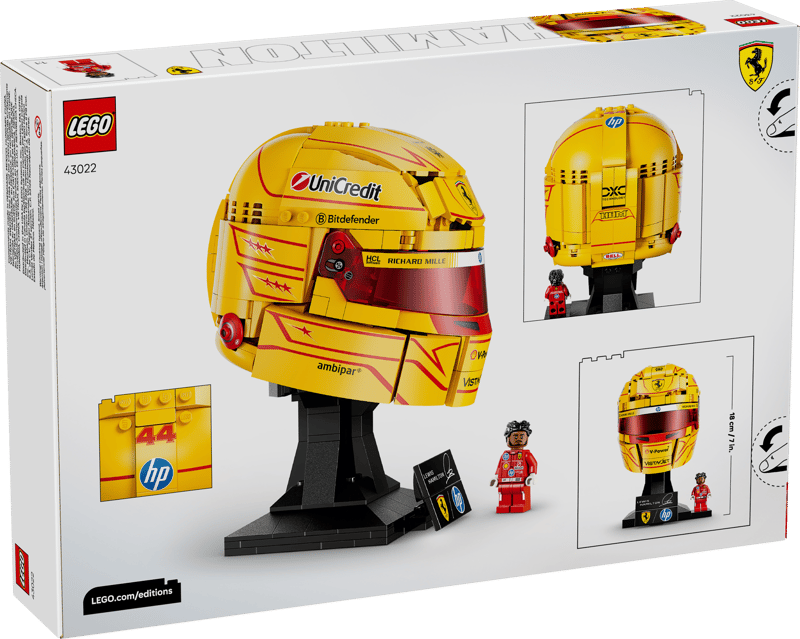 Editions - Scuderia Ferrari HP Lewis Hamilton Helmet (43022)
