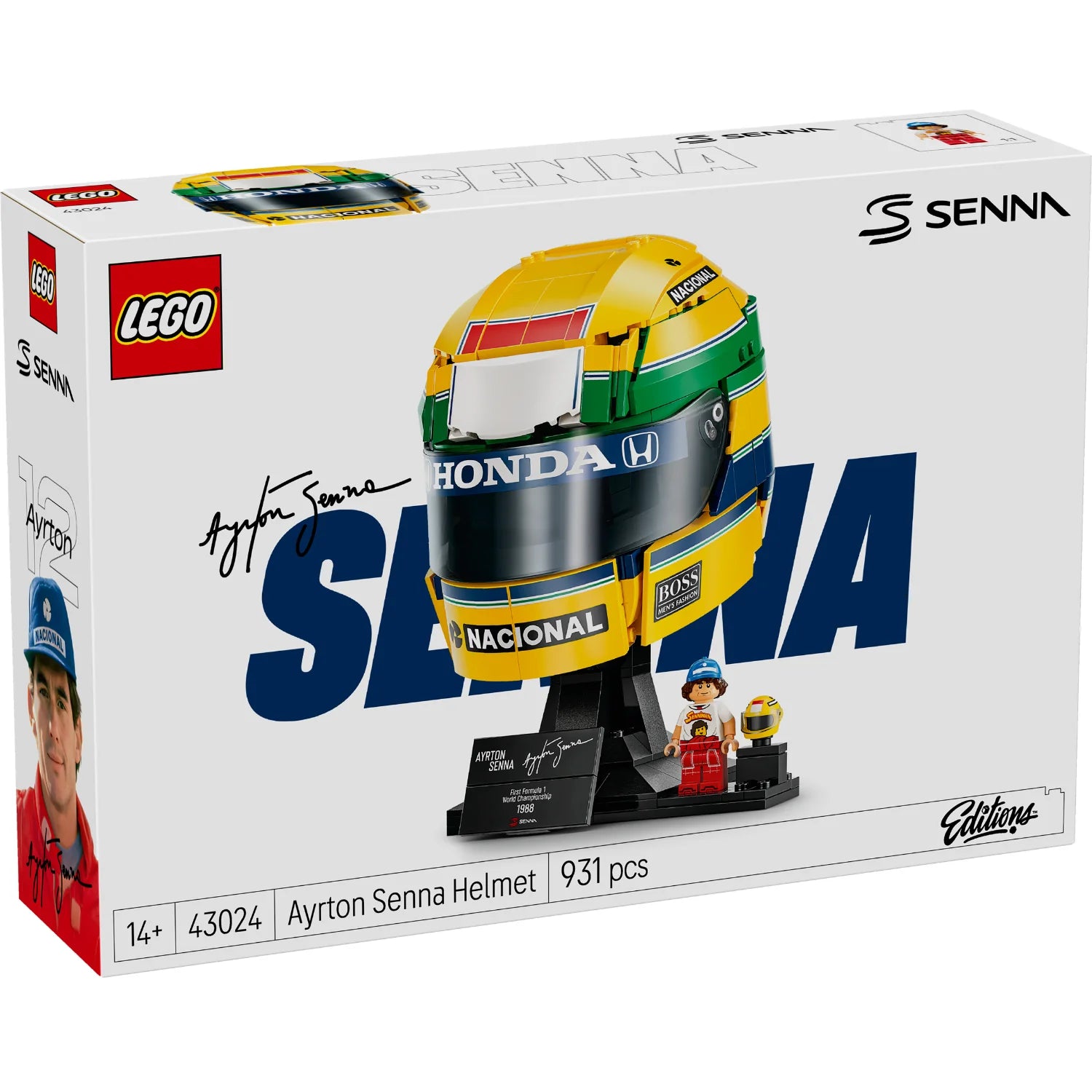 Editions - Ayrton Senna Helmet (43024)