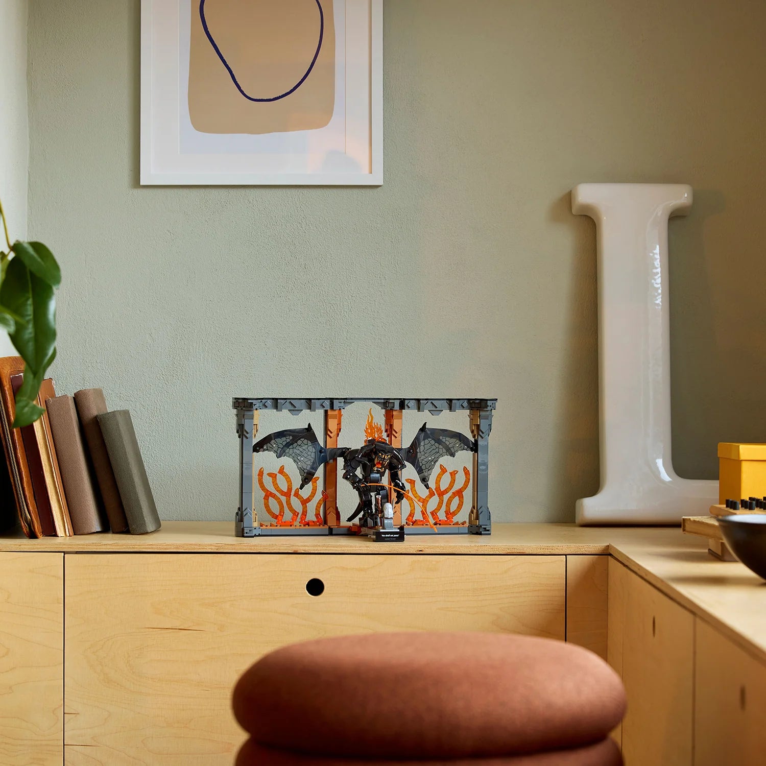 Icons - The Lord of the Rings: Balrog™ Book Nook (10367)