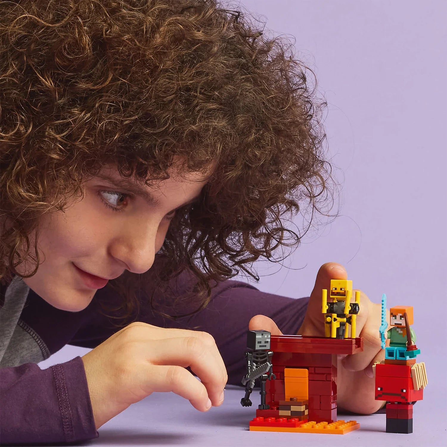 Minecraft® - The Nether Lava Battle (21266)