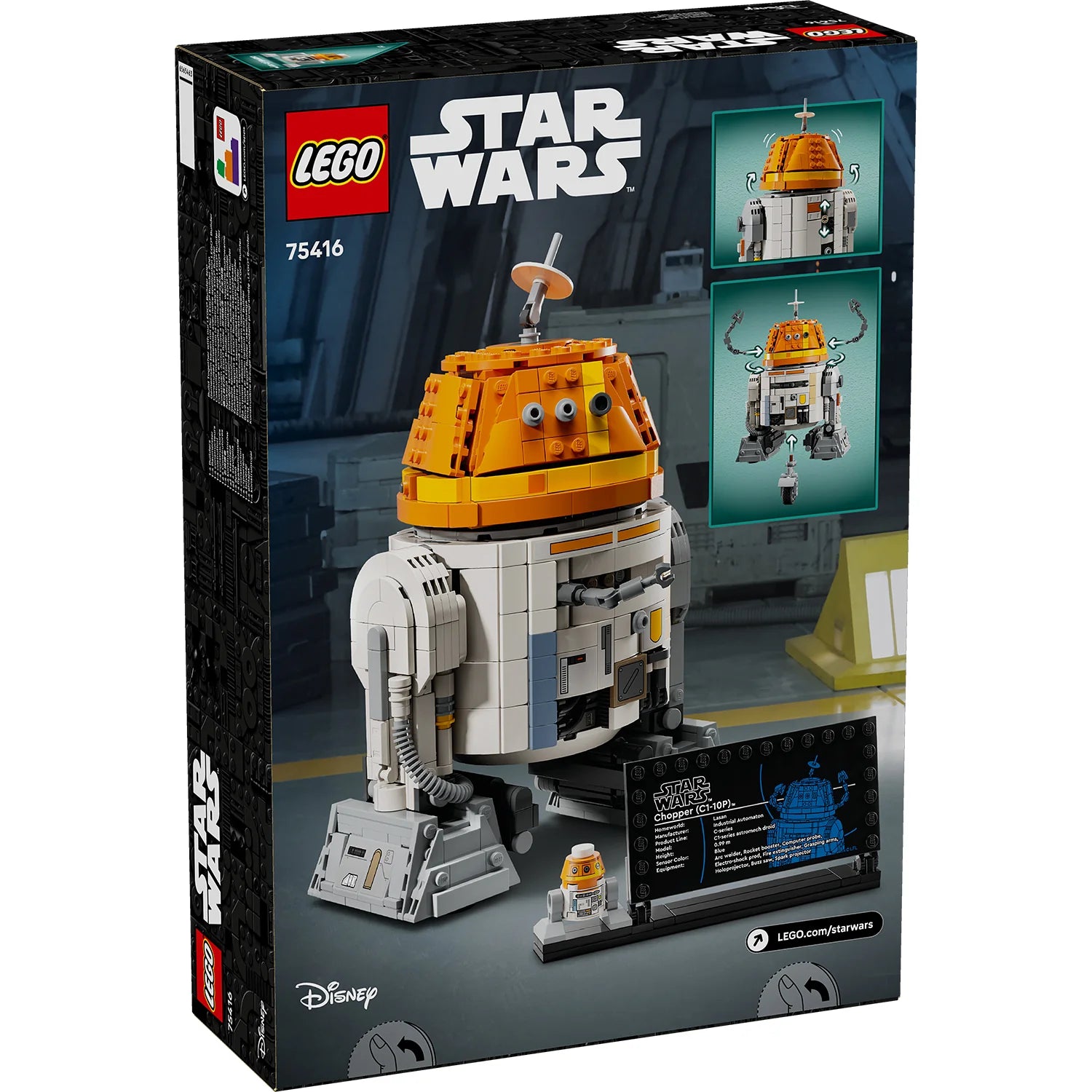 Star Wars™ - Chopper (C1-10P)™ Astromech Droid (75416)