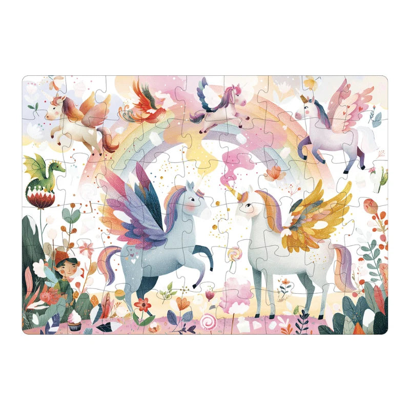 Sassi Magic Water Puzzle & Book Set - Unicorns