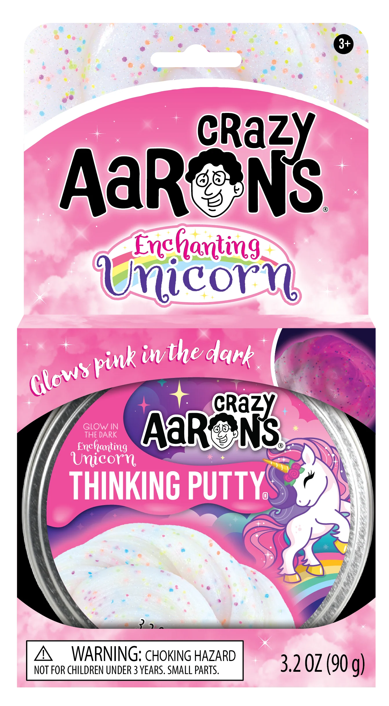 Crazy Aaron's Putty - Enchanting Unicorn - GlowBrights