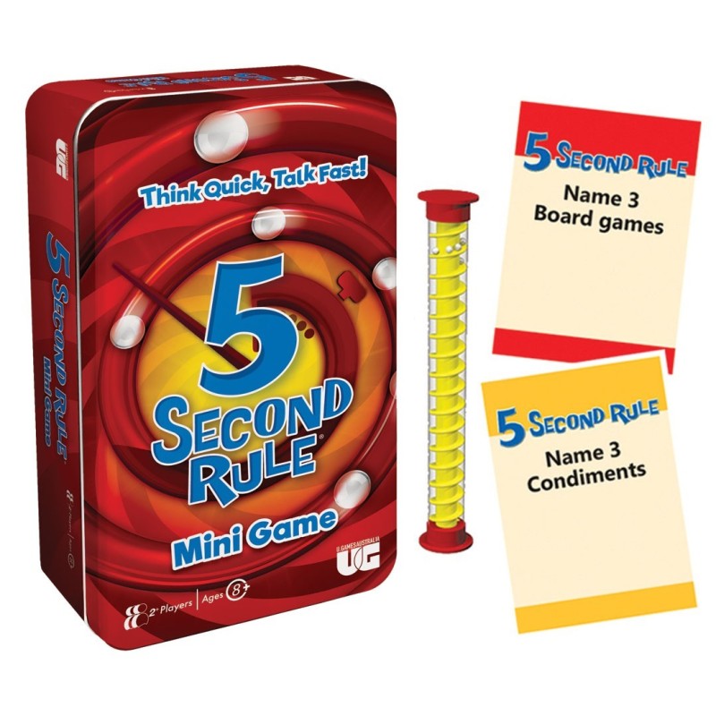 5 Second Rule Mini Game Tin
