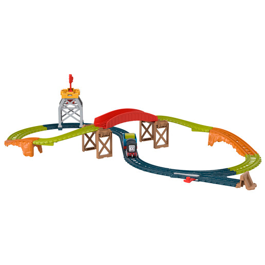 Thomas & Friends™ - Push Along Track Set - Diesel's Up & Over Cargo Drop - NEW!
