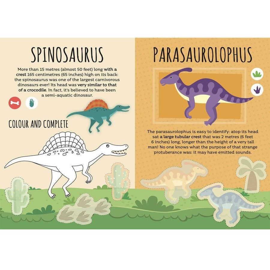 Stickers and Activities Book - Dinosaurs