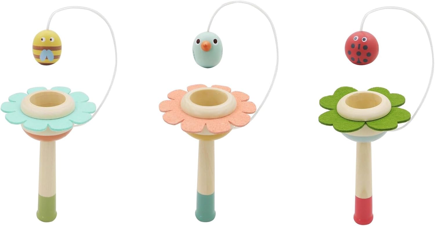 Wooden Catch The Ball Game