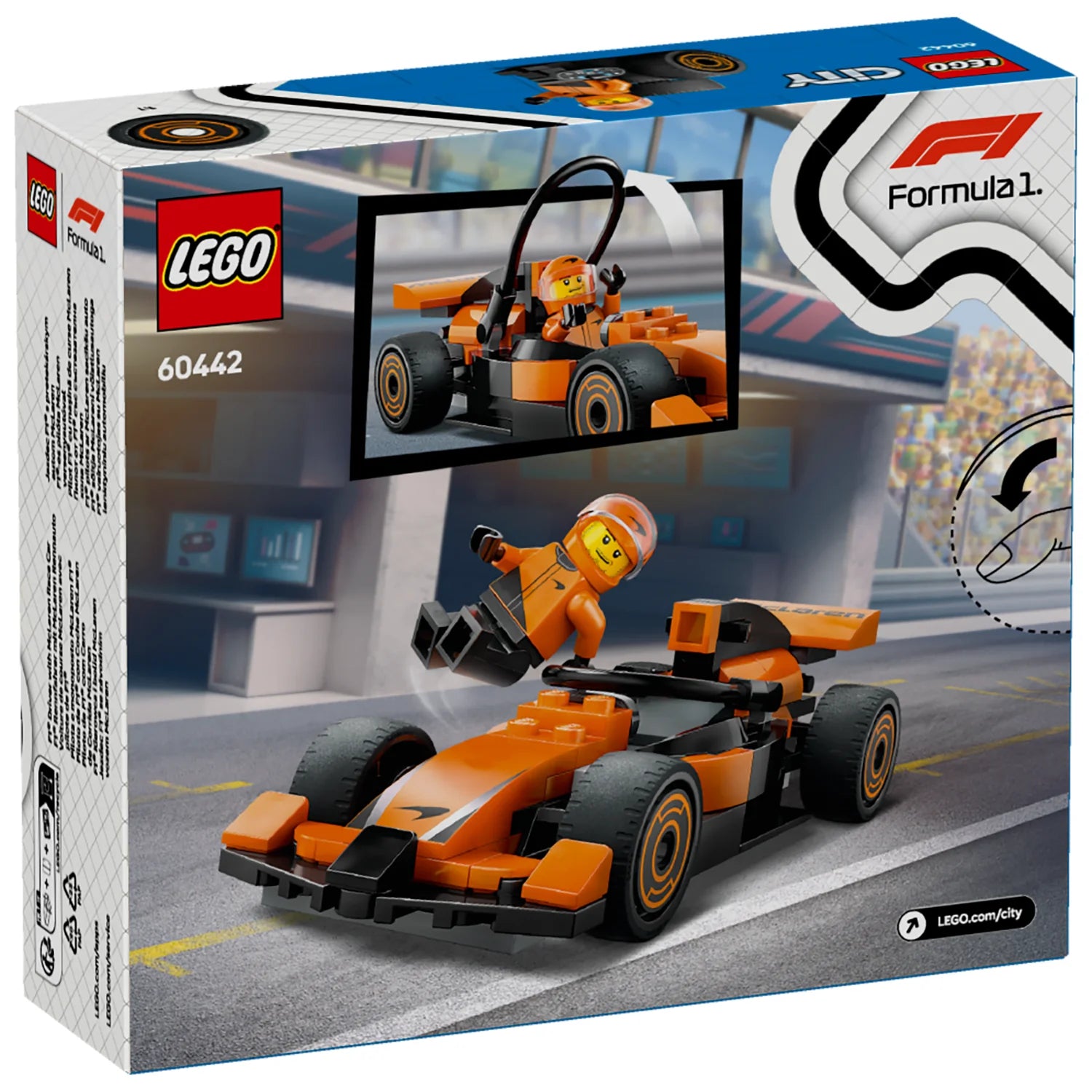 City - F1® Driver with McLaren Race Car (60442)