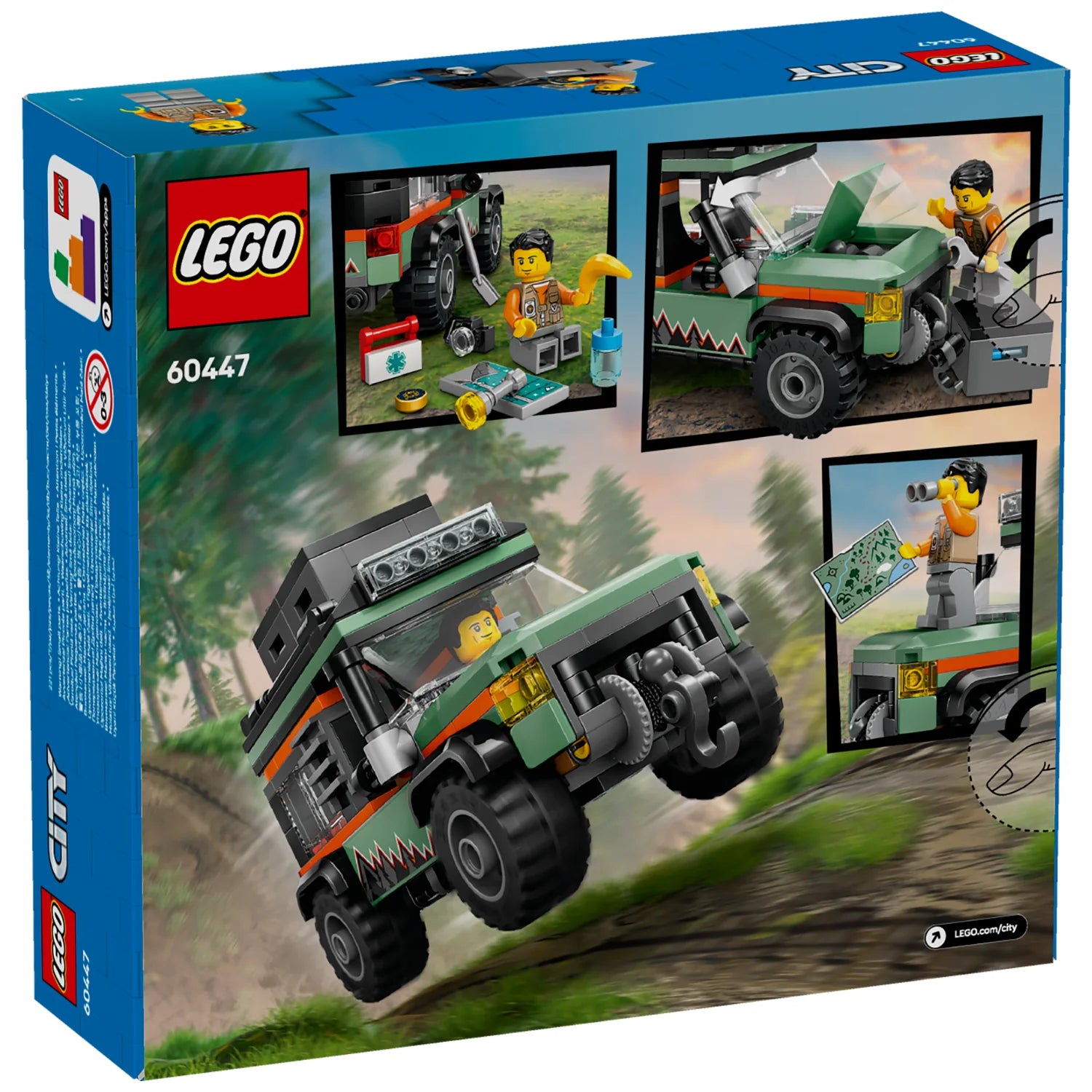 City - Off-Road 4x4 Mountain Truck (60447)
