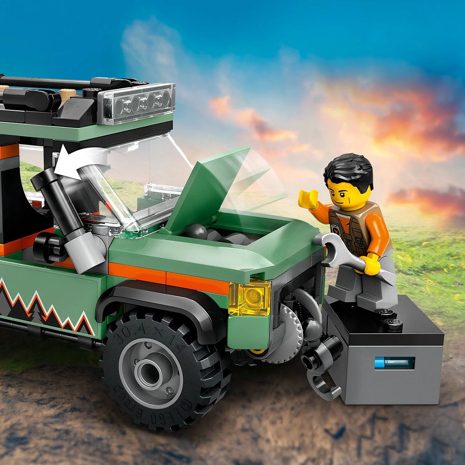 City - Off-Road 4x4 Mountain Truck (60447)