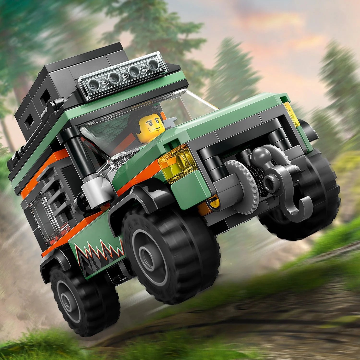 City - Off-Road 4x4 Mountain Truck (60447)