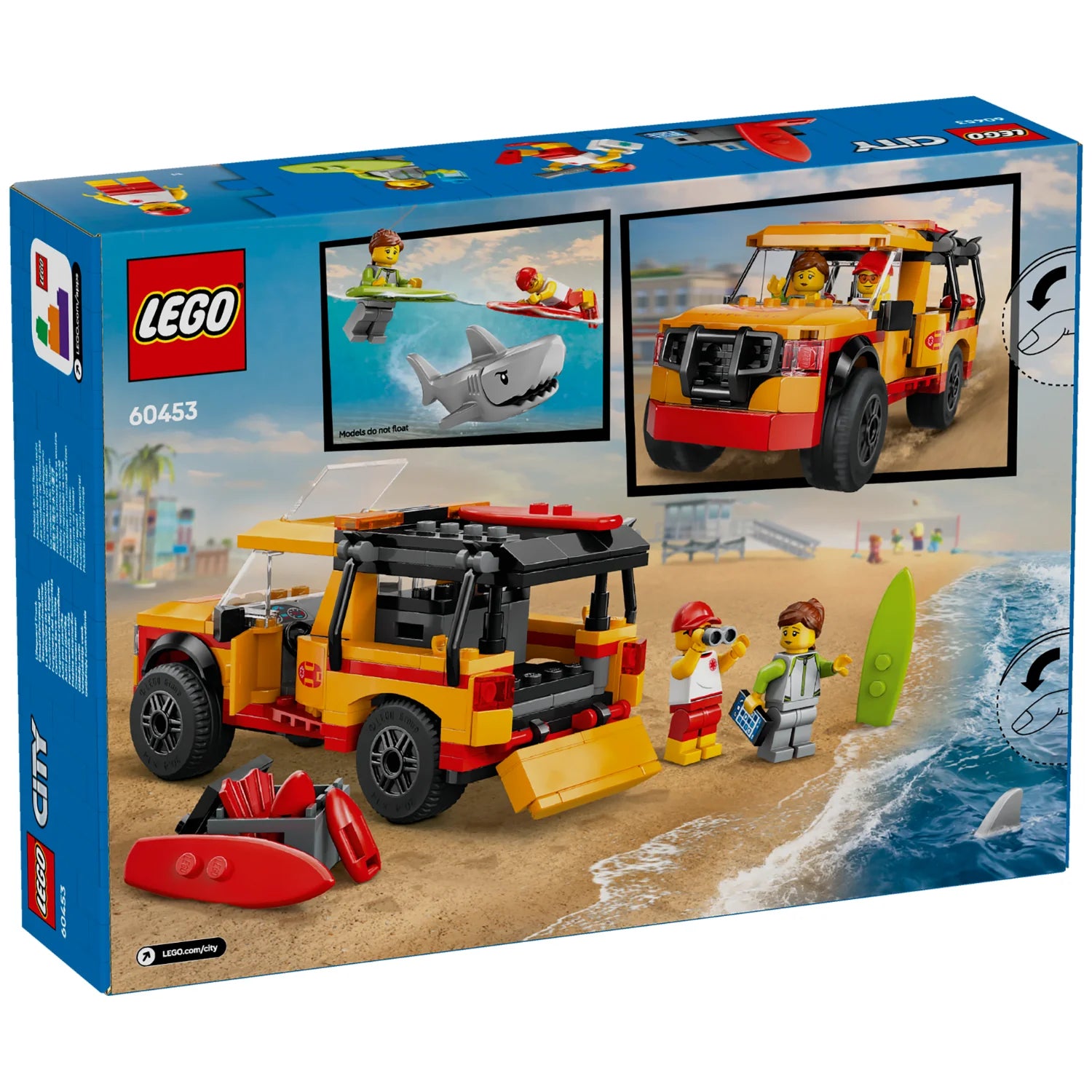 City - Lifeguard Beach Rescue Truck (60453)
