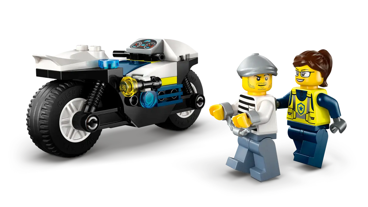 City - Police Motorcycle Chaser (60455)