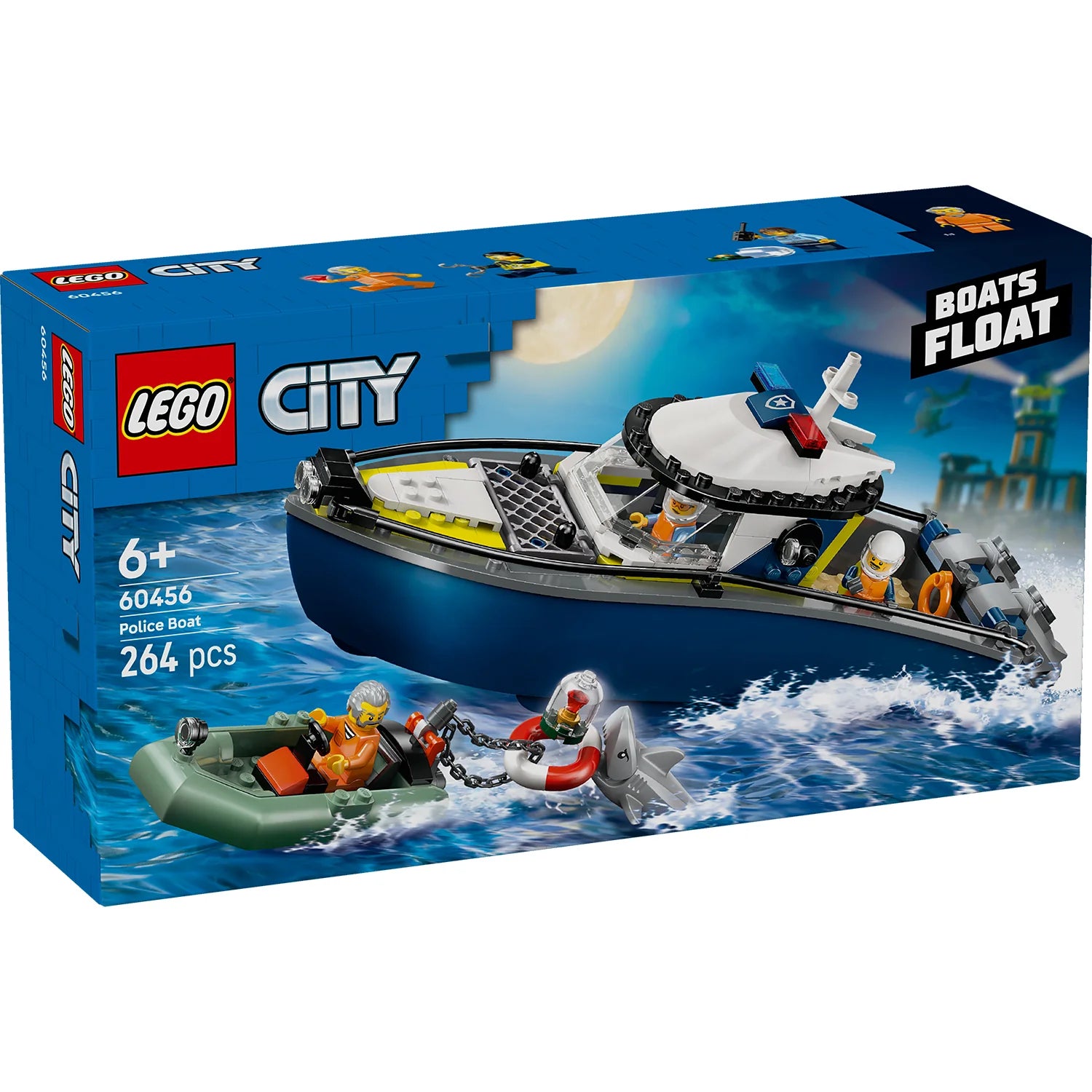 City - Police Boat Chase (60456)