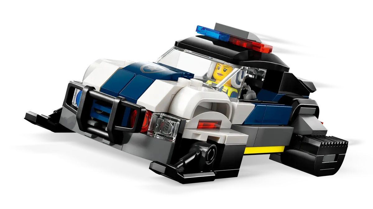 City - Custom Police Car Garage (60457)
