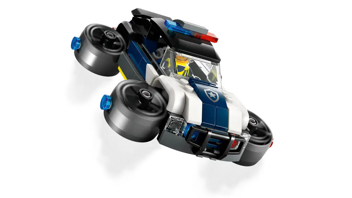 City - Custom Police Car Garage (60457)