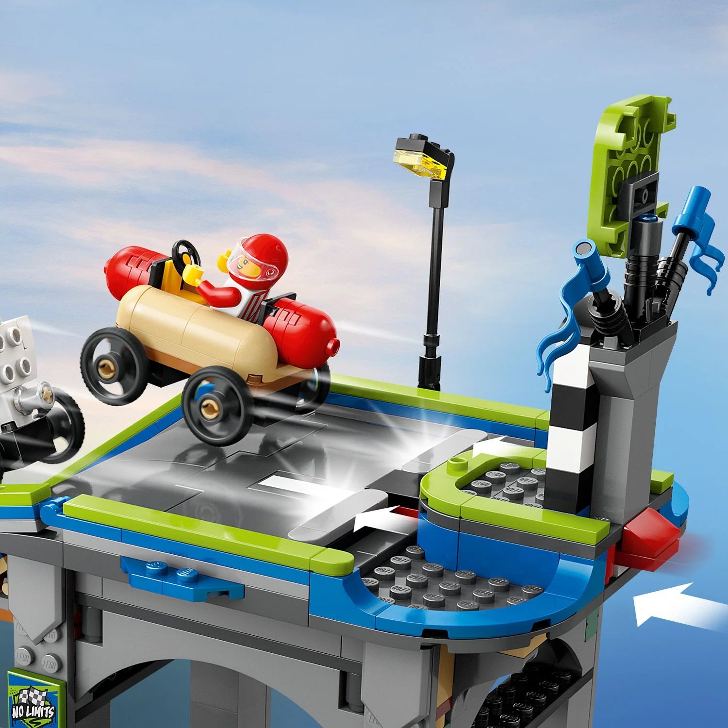 City - No Limits: Race Car Ramp Track (60460)