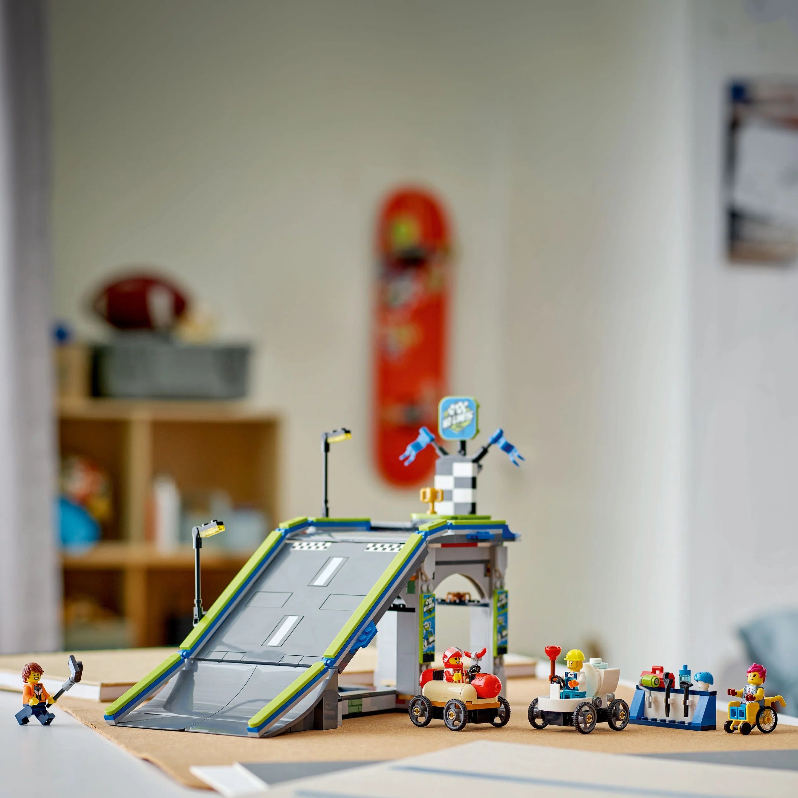 City - No Limits: Race Car Ramp Track (60460)