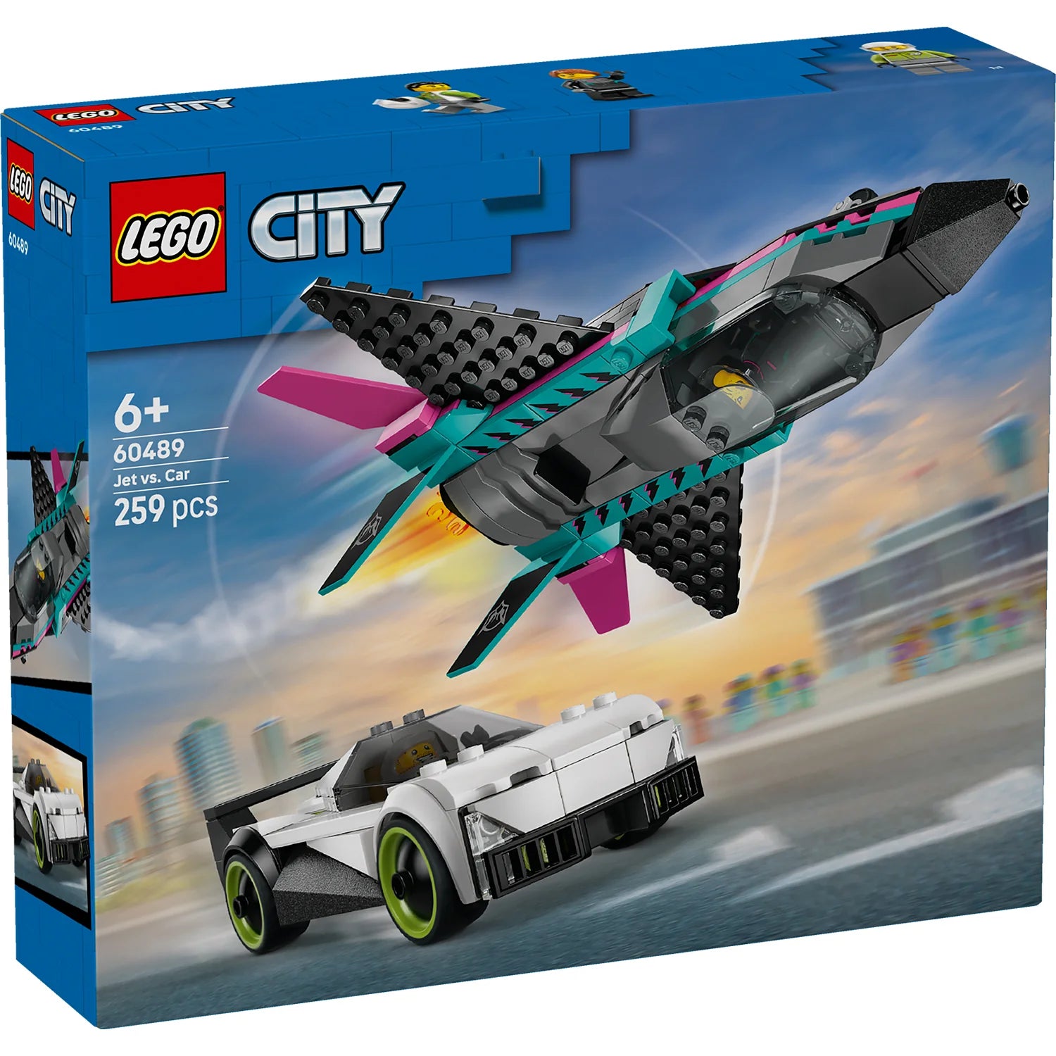 City - Jet vs Car (60489)