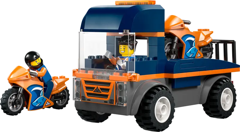 City - Motorcycle Transporter (60491)