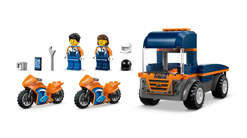 City - Motorcycle Transporter (60491)